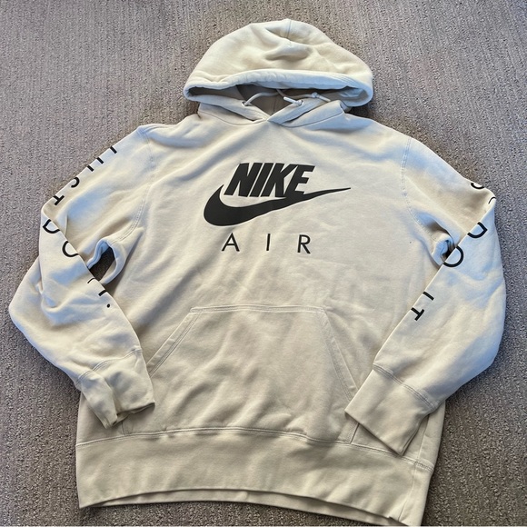 Nike | Shirts | Nike Air Off White Hoodiejust Do It Mens Sweatshirt |  Poshmark